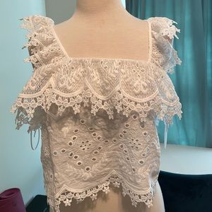 Zara Embroidered Blouse